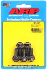 M8 x 1.25 x 20 hex black oxide bolts (5pcs) - Image 2