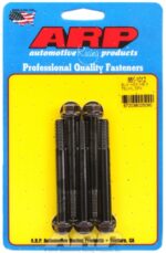 M8 x 1.25 x 75 hex black oxide bolts (5pcs) - Image 2