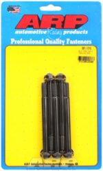M8 x 1.25 x 100 hex black oxide bolts (5pcs) - Image 2