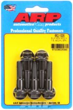 M10 x 1.50 x 40 hex black oxide bolts (5pcs) - Image 2