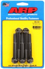 M10 x 1.50 x 70 hex black oxide bolts (5pcs) - Image 2