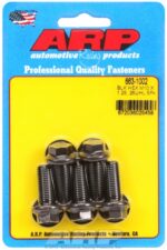 ARP M10 x 1.25 x 25 hex black oxide bolts (5pcs) - Image 2