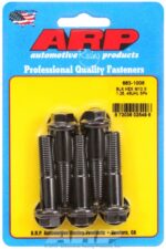 ARP M10 x 1.25 x 45 hex black oxide bolts (5pcs) - Image 2