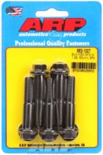 ARP M10 x 1.25 x 50 hex black oxide bolts (5pcs) - Image 2