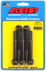 M10 x 1.25 x 80 hex black oxide bolts (5pcs) - Image 2