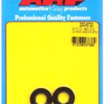 M10 ID .850 OD chamfer black washers