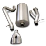 Corsa Cat-Back 3.0" Single Rear Twin 4.0" Hummer H2