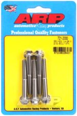"1/4""-28 x 2.000 hex SS bolts" (5pcs)