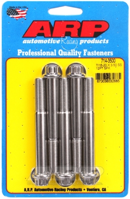 66F0DDE0-2F7D-A096-6411-7A2DD40FFE25 "7/16""-20 x 3.500 12pt SS bolts" (5pcs) - Image 1