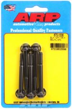 M6 x 1.00 x 55 12pt black oxide bolts (5pcs) - Image 2