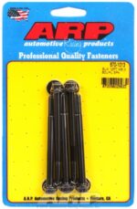 M6 x 1.00 x 80 12pt black oxide bolts (5pcs) - Image 2