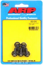 M6 x 1.00 x 12 12pt black oxide bolts (5pcs) - Image 2