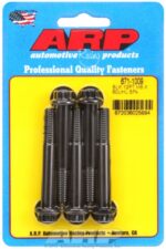 M8 x 1.25 x 60 12pt black oxide bolts (5pcs) - Image 2