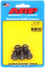 M8 x 1.25 x 12 12pt black oxide bolts (5pcs) - Image 2