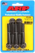 M10 x 1.25 x 60 12pt black oxide bolts (5pcs) - Image 2