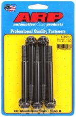 ARP M10 x 1.25 x 90 12pt black oxide bolts (5pcs) - Image 4