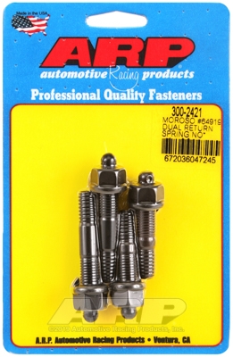 6757CFD6-56A1-B4EE-7E64-CEB29AECF058 ARP Moroso 64919 dual rtrn spr no spcr plate PRO carb stud - Image 1