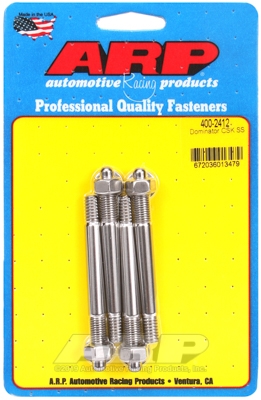 679450FD-5CB8-DEFB-B504-940522B1BFCE "Dominator with 1/2"" or 1"" SS spacer carb stud kit" - Image 1