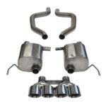 Corsa Axle-Back 2.75" Dual Rear Quad 4.5" Corvette C7 6.2