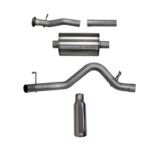 Corsa Cat-Back 3.0" Single Side Single 4" Colorado 3.6 15-16