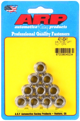68524822-908B-8207-7851-768C97BFEE84 ARP 3/8-16 SS 12pt nut kit - Image 1