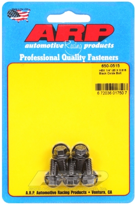 690ACCB8-6ABF-BAF3-9020-88A428806946 "1/4""-20 X 0.515 hex black oxide bolts" (5pcs) - Image 1