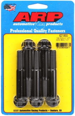 692F48AE-E461-7763-0744-B57D96C02CF3 ARP Bolt Kit 1/2-13 x 3.000 Black Oxide 12PT - Image 1