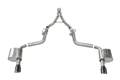 69A5DD70-4346-F872-655A-28532D776306 Corsa Cat-Back 2.75" Dual Rear Single 4.5" Charger SRT 15-23 - Image 1