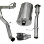Corsa Cat-Back 3.0" Single Side Twin 4.0" Avalanche 07-08