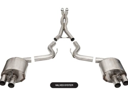 Corsa Cat-Back 3.0" Dual Rear None Mustang 5.2 15-20