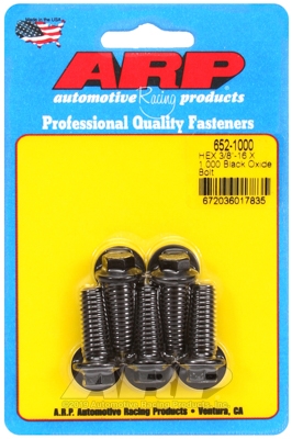 6C27A986-A2BC-E64E-614A-DBB019ED72B3 "3/8""-16 X 1.000 hex black oxide bolts" (5pcs) - Image 1
