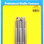 "5/16""-18 x 4.000 hex SS bolts"