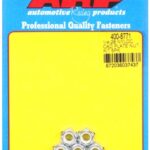 "1/4""-28 nyloc cad plate nut kit" (5pcs)