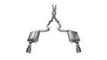 Corsa Cat-Back 3.0" Dual Rear Single 4.5" Mustang 5.0 15-17