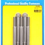 "7/16""-14 X 4.500 12pt SS bolts" (5pcs)