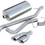 Corsa Cat-Back 3.0" Single Side Twin 4.0" Silverado 99-06
