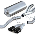 Corsa Cat-Back 3.0" Single Side Twin 4.0" Escalade 02-06