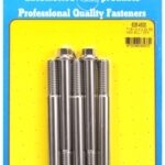 "7/16""-14 X 4.500 hex SS bolts" (5pcs)