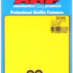 "1/4""ID .440""OD no chamfer black washers"