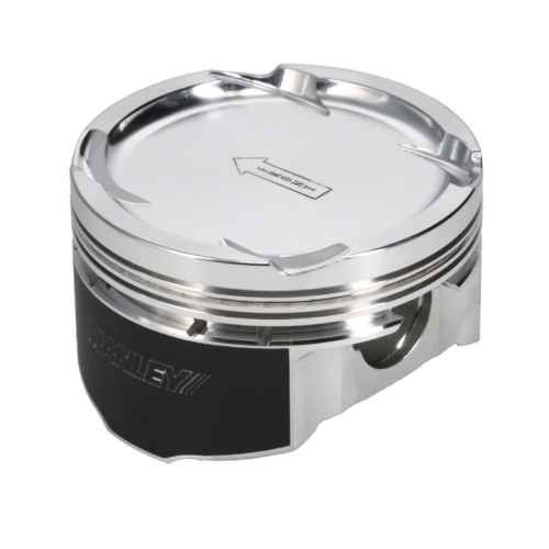 6F68A10B-C243-8FD1-6DFC-144B986D6AB1 Manley Piston Set Mits 2.0L 4G63 87.00mm B 1.012 CH -17.00cc - Image 1