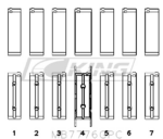 King Main Bearing Shell BMW N54/N55 (Polymer Coated)