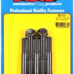 ARP M10 x 1.50 x 65 hex black oxide bolts