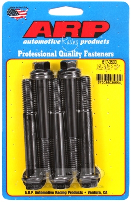 70B45E44-DEE8-691C-851C-5B4386CB5744 ARP Bolt Kit 1/2-13 x 3.500 Black Oxide Hex - Image 1