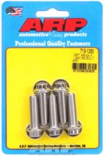 "3/8""-24 x 1.250 12pt SS bolts" (5pcs) - Image 2