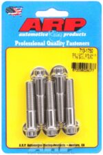 "3/8""-24 x 1.750 12pt SS bolts" (5pcs) - Image 2