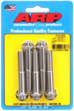 "3/8""-24 x 2.250 12pt SS bolts" (5pcs) - Image 2