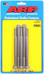 "3/8""-24 x 5.000 12pt SS bolts" (5pcs) - Image 2