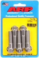 "7/16""-20 x 1.750 12pt SS bolts" (5pcs) - Image 2