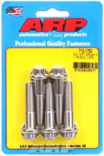 "3/8""-24 x 1.750 12pt 7/16 wrenching SS bolts" (5pcs) - Image 2