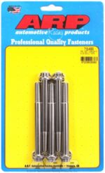 "3/8""-24 x 4.000 12pt 7/16 wrenching SS bolts" (5pcs) - Image 2